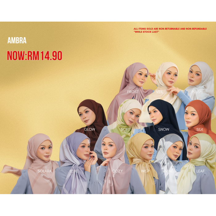 AMBRA PREMIUM SCARF - AS IS