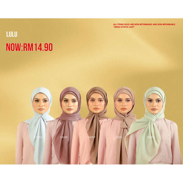 LULU - AS IS LULU - AS IS