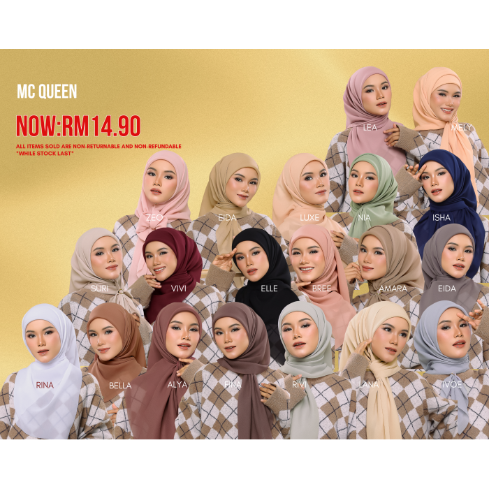 MC QUEEN COLLECTION - AS IS