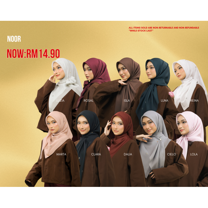 NOOR COLLECTION - AS IS