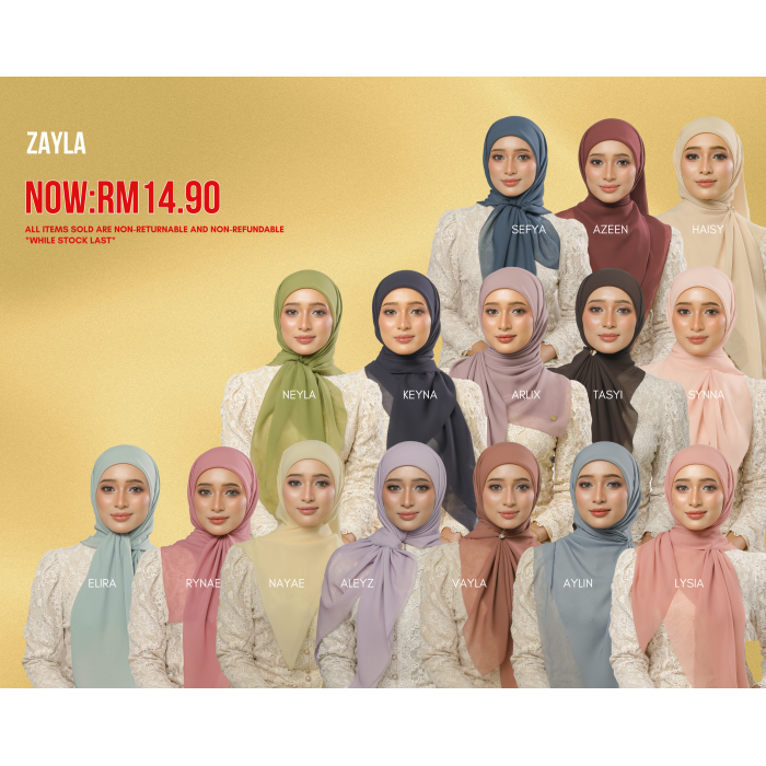 ZAYLA COLLECTION - AS IS