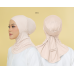 NEA FULL COVER TIE BACK BONNET INNER NECK