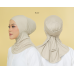 NEA FULL COVER TIE BACK BONNET INNER NECK